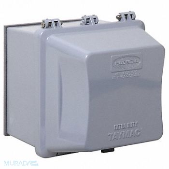 TAYMAC Weatherproof Cover Vertical GFCI 4-3/4, 491W43