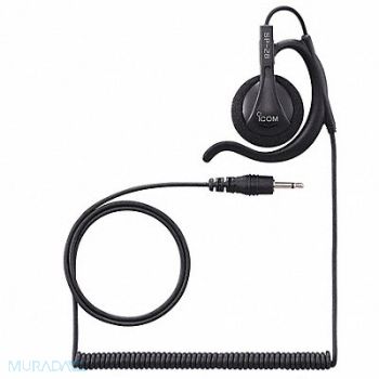ICOM Ear Loop Earpiece Black 45 Cord Length, 492G43