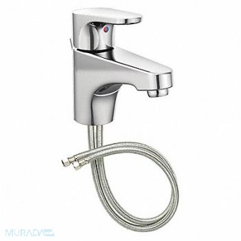 Straight Chrome CFG Edgestone Brass, 492N26