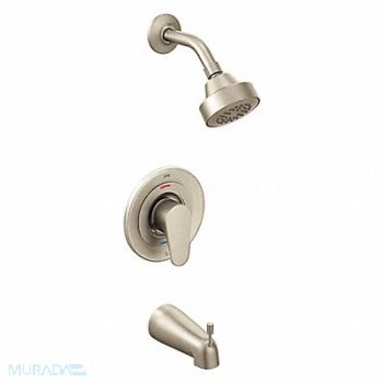 CFG Shower System Moen Round Brush Nickel, 492N34
