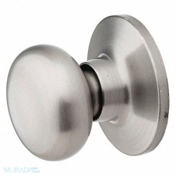 MASTER LOCK Knob Lockset Biscuit Style Satin Nickel, 492W05