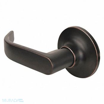 MASTER LOCK Lever Lockset Aged Bronze Return Style, 492W19