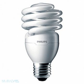 PHILIPS Screw-In CFL Bulb 4100K 13W 10 000 hr, 492Y93