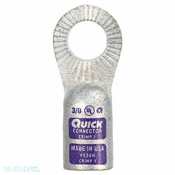 QUICKCABLE One-Hole Lug Compression Connector, 5LMN3