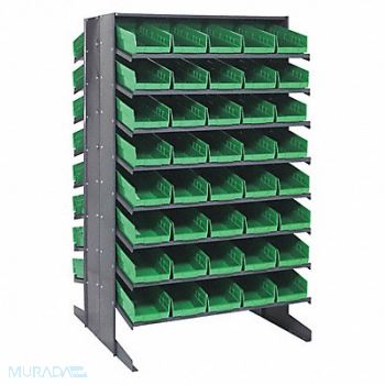 QUANTUM STORAGE SYSTEMS K6933 Pick Rack 36inx60inx36in Green, 493G58