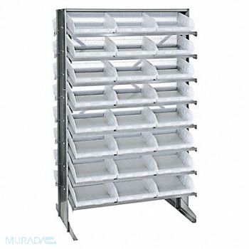 QUANTUM STORAGE SYSTEMS E1553 Pick Rack 24inx60inx36in Clear, 493G65