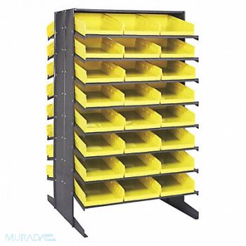 QUANTUM STORAGE SYSTEMS K6932 Pick Rack 36inx60inx36in Yellow, 493G84