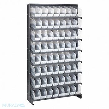 QUANTUM STORAGE SYSTEMS K6928 Pick Rack 12inx64inx36in Clear, 493G85