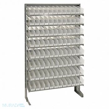 QUANTUM STORAGE SYSTEMS E1544 Pick Rack 12inx60inx36in Clear, 493G86