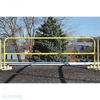 GARLOCK SAFETY SYSTEMS Safety Guardrail Yellow, 493M50