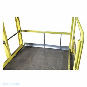 GARLOCK SAFETY SYSTEMS Toe Board 3-37/65 Overall Height, 493M94