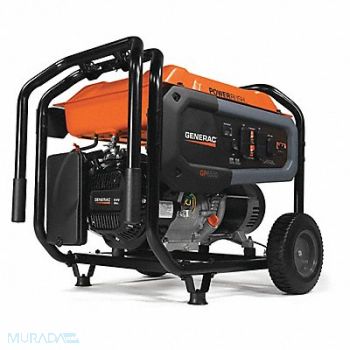 GENERAC Portable Generator 8125 Surge Watts, 493T11