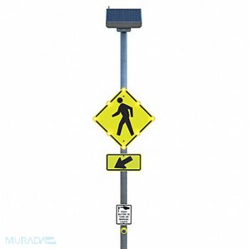 TAPCO Warning System Solar Pedestrian Crossng, 61DU28