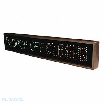 TAPCO Custom Backlit Sign 2-1/2 Lx42 Wx7 H, 493Y24