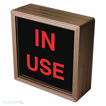 TAPCO Custom Backlit Sign 2-1/4 Lx7 Wx7 H, 493Y28