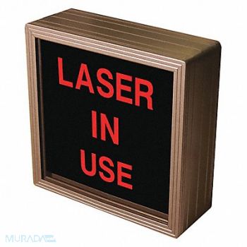 TAPCO Custom Backlit Sign 2-1/4 Lx7 Wx7 H, 493Y29