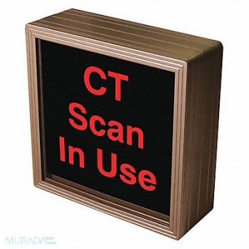 TAPCO Custom Backlit Sign 2-1/4 Lx7 Wx7 H, 493Y33