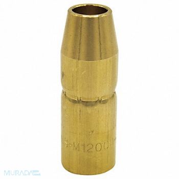 MILLER ELECTRIC MILLER Brass Conical MIG Weld Nozzle PK2, 494D64