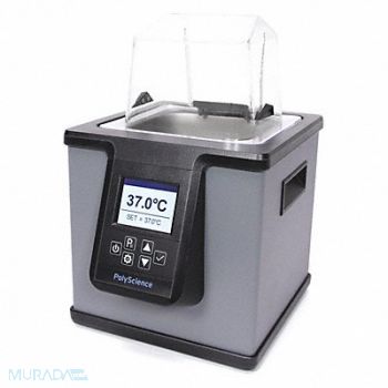 POLYSCIENCE Water Bath 120V Digital Display 1.1A 2L, 494F23