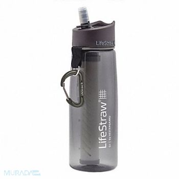 LIFESTRAW Water Filter System 0.2 Microns Gray, 494F58