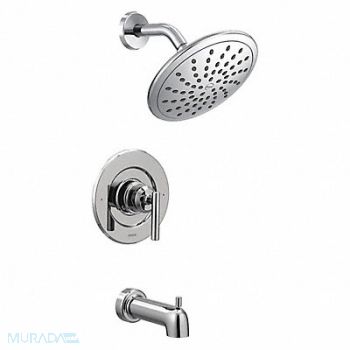 GIBSON Tub Shower Trim Kit Flat Circle 1.75 gpm, 494M17