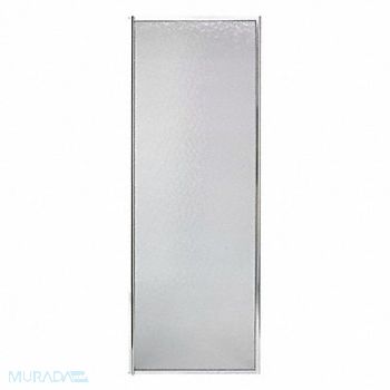 DURASTALL Shower Door Silver Pivot 64 in, 494M47