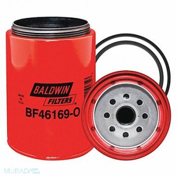 BALDWIN FILTERS Fuel Filter Biodiesel/Diesel 6-1/8 L, 494P52