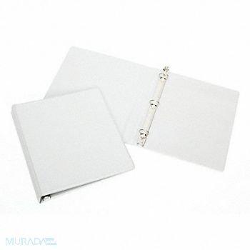 ABILITY ONE 3-Ring Binder White, 494R97