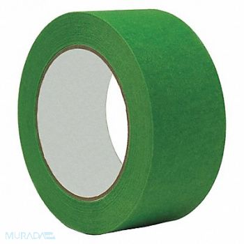 GRAINGER APPROVED Masking Tape 3 W 60 yd L Green, 497C27
