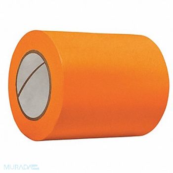 GRAINGER APPROVED Masking Tape 2 W 60 yd L Orange PK24, 497C74