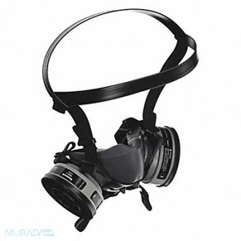 HONEYWELL NORTH Half Mask Respirator Kit L Black, 498W40