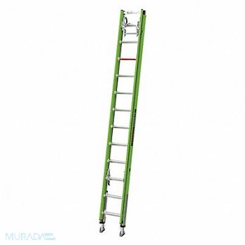 LITTLE GIANT Extension Ladder 300 lb Cap. Fiberglass, 498Y79
