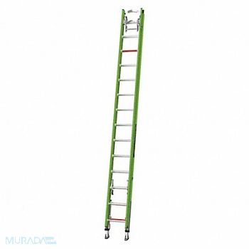 LITTLE GIANT Extension Ladder 300 lb Cap. Fiberglass, 498Y80