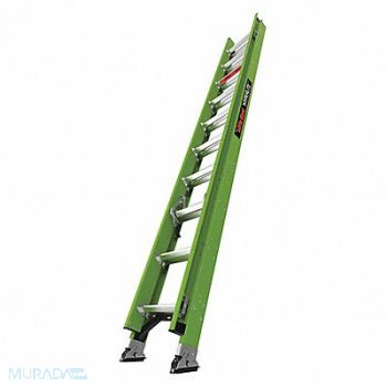 LITTLE GIANT Extension Ladder 300 lb Cap. Fiberglass, 498Y93