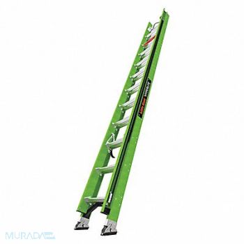 LITTLE GIANT Extension Ladder 300 lb Cap. Fiberglass, 498Y96
