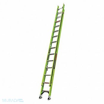LITTLE GIANT Extension Ladder 300 lb Cap. Fiberglass, 498Y98