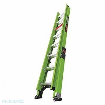LITTLE GIANT Extension Ladder 300 lb Cap. Fiberglass, 498Y99