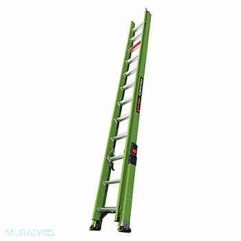 LITTLE GIANT Extension Ladder 300 lb Cap. Fiberglass, 498Z03