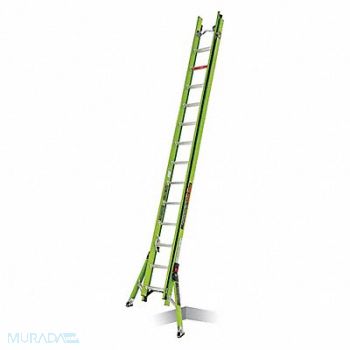 LITTLE GIANT Extension Ladder 300 lb Cap. Fiberglass, 498Z06