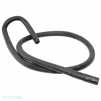 GRAINGER APPROVED Discharge Hose Rubber Black Replacement, 499A75