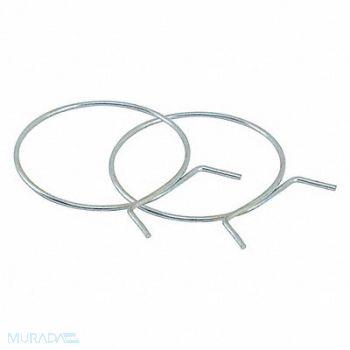 GRAINGER APPROVED Metal Vent Clamp For Use with Dryers PK2, 499A86