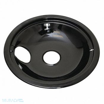 GRAINGER APPROVED Porcelain Drip Bowl 8 Range Type PK6, 499C05