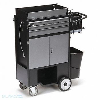 FLEXCART Black Light Duty Tool Utility Cart, 499H48