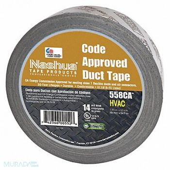 NASHUA Duct Tape Metallic 1 7/8inx60yd 14 mil, 499L74