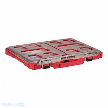MILWAUKEE Plastic Tool Case 16 3/8 in H, 499M35