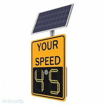 TAPCO LED Radar Speed Sign Aluminum 29 x 23, 49AE16