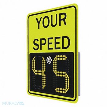 TAPCO LED Radar Speed Sign Aluminum 29 x 23, 49AE17
