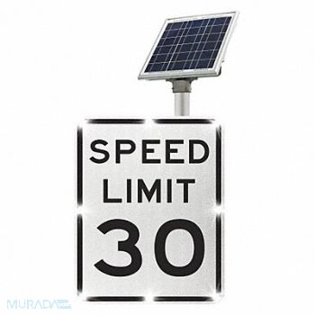 TAPCO LED Traffic Sign Speed Limit 30 30 x24, 49AE42