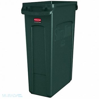 RUBBERMAID COMMERCIAL PRODUCTS J6251 Utility Container 23 gal Plastic Green, 49AJ40