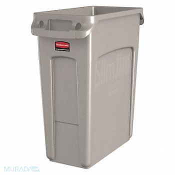 RUBBERMAID COMMERCIAL PRODUCTS J6250 Utility Container 16 gal Plastic Beige, 49AJ46